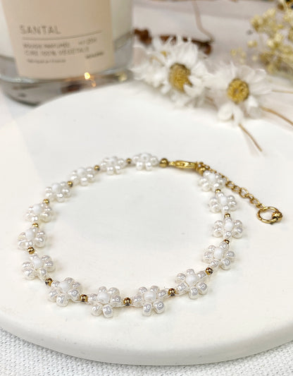 DAISY (White) | Bracelet
