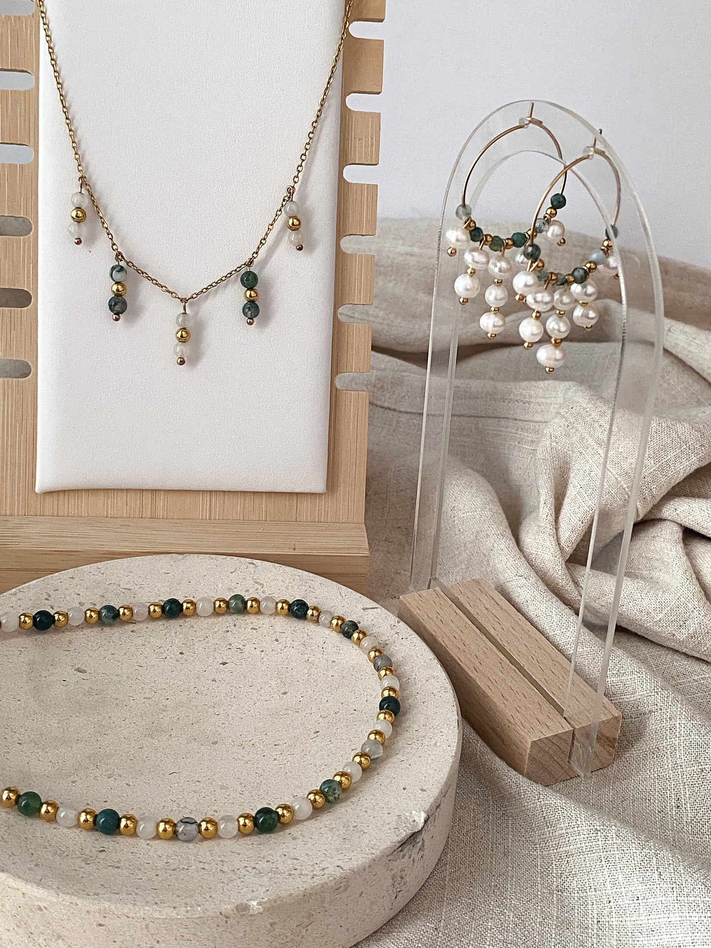 DAPHNEE (Green) | Necklace