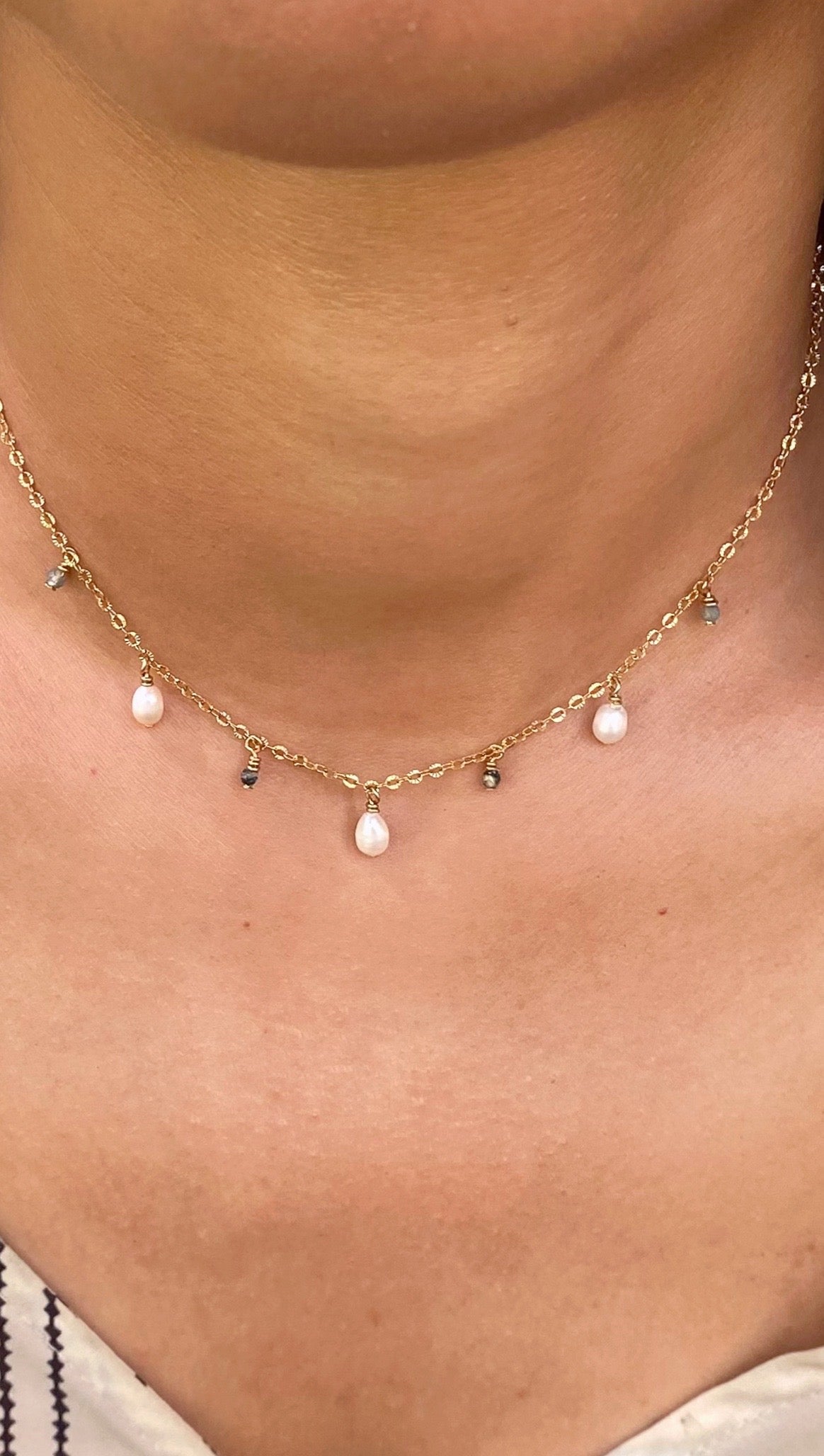 DEW (Agate Moss) | Necklace