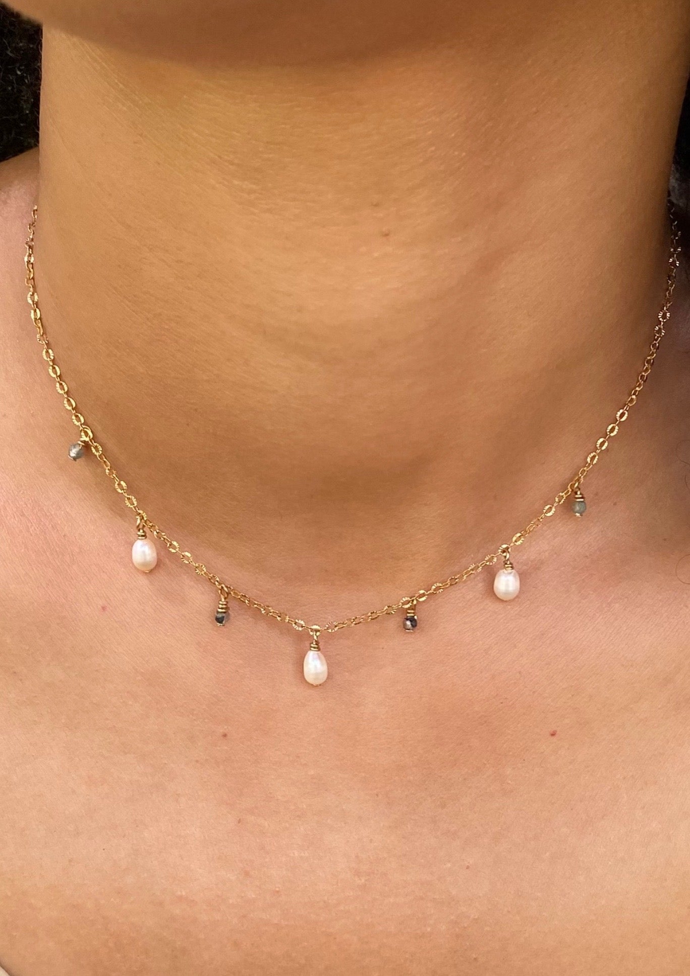 DEW (Agate Moss) | Necklace
