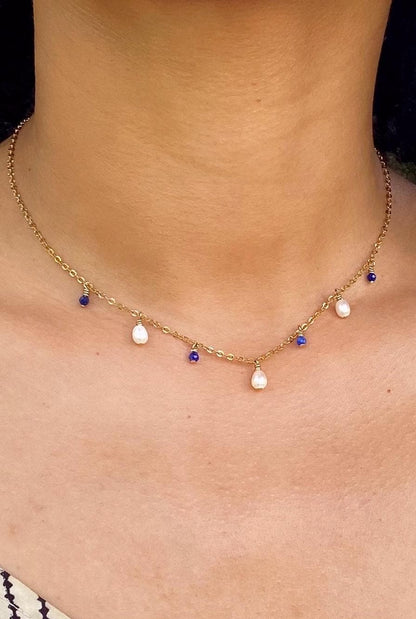 BLOOM (Lapis Lazuli) | Necklace