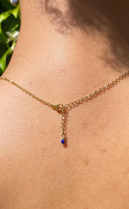 BLOOM (Lapis Lazuli) | Necklace